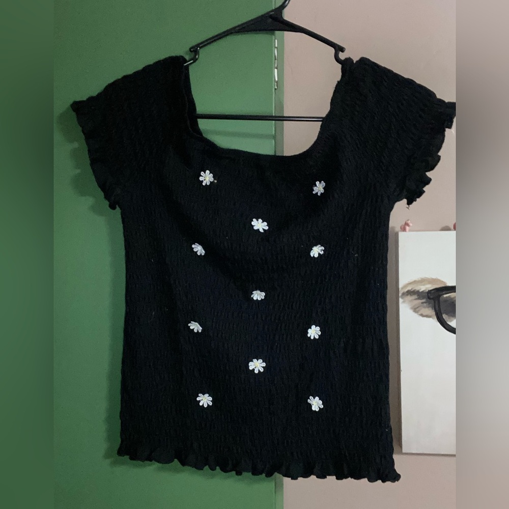Large woman’s crave rave crop top